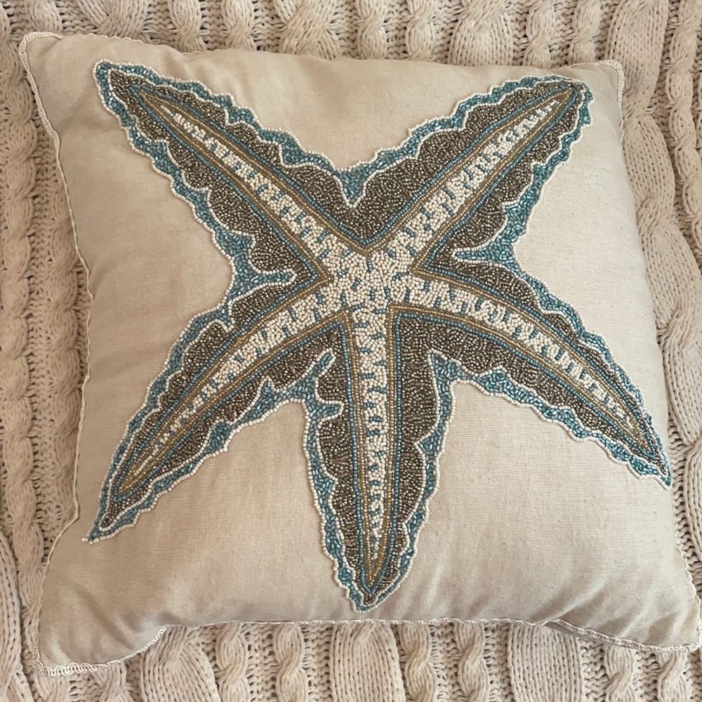 Pier 1 Starfish Pillow